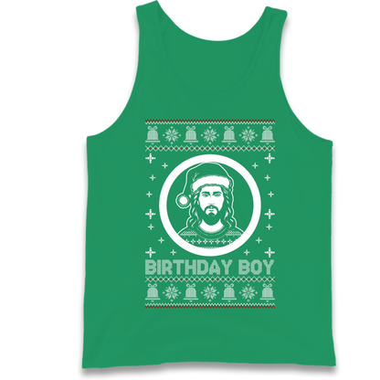 Jesus Birthday Christmas Tank Top