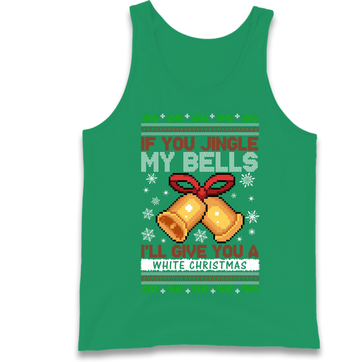 Bell Slogan Clothing Tank Top