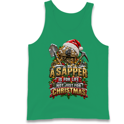 Royal Engineers Sappers Christmas Tank Top