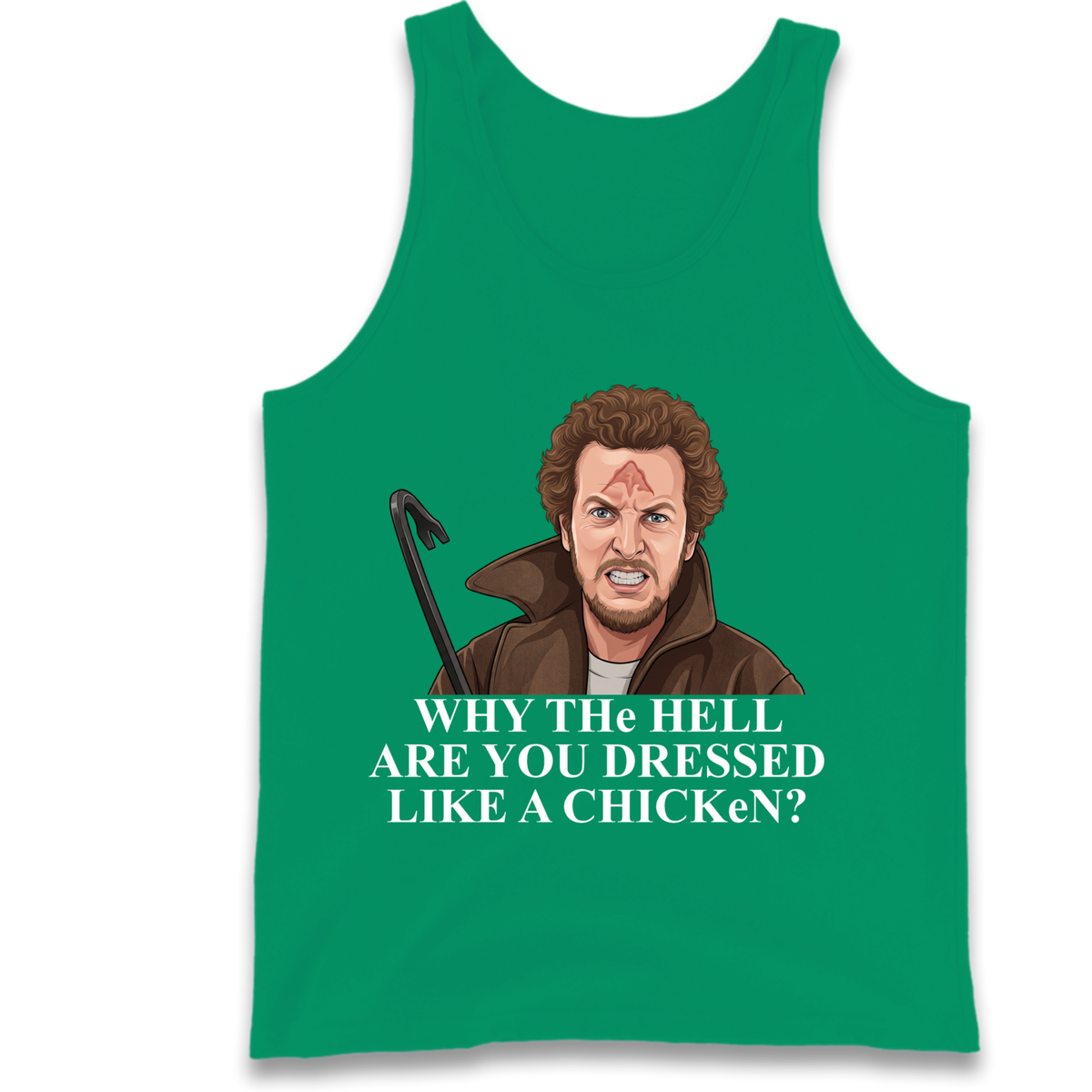 Chicken Funny Christmas Tank Top