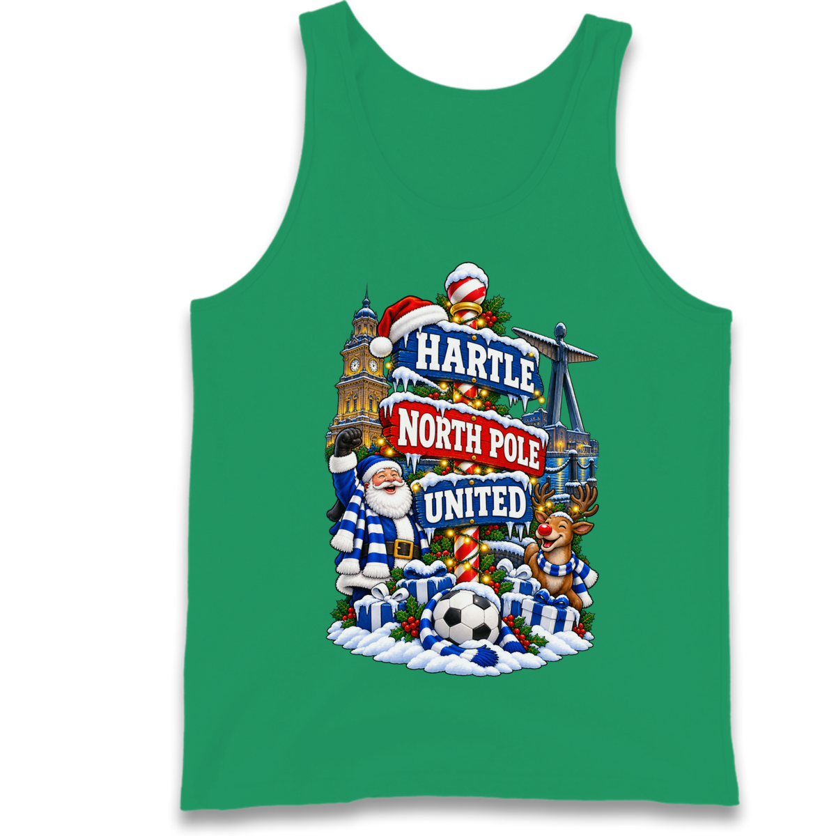 Hartlepool Christmas Tank Top