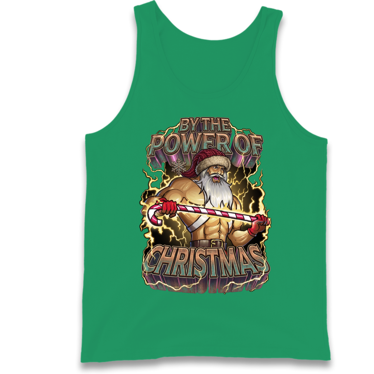 Retro Fantasy Christmas Tee Tank Top