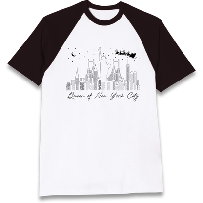 Queen Of New York City Raglan T-Shirt