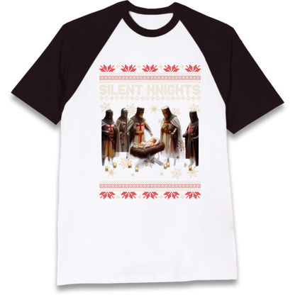 Silent Knights Gift Raglan T-Shirt