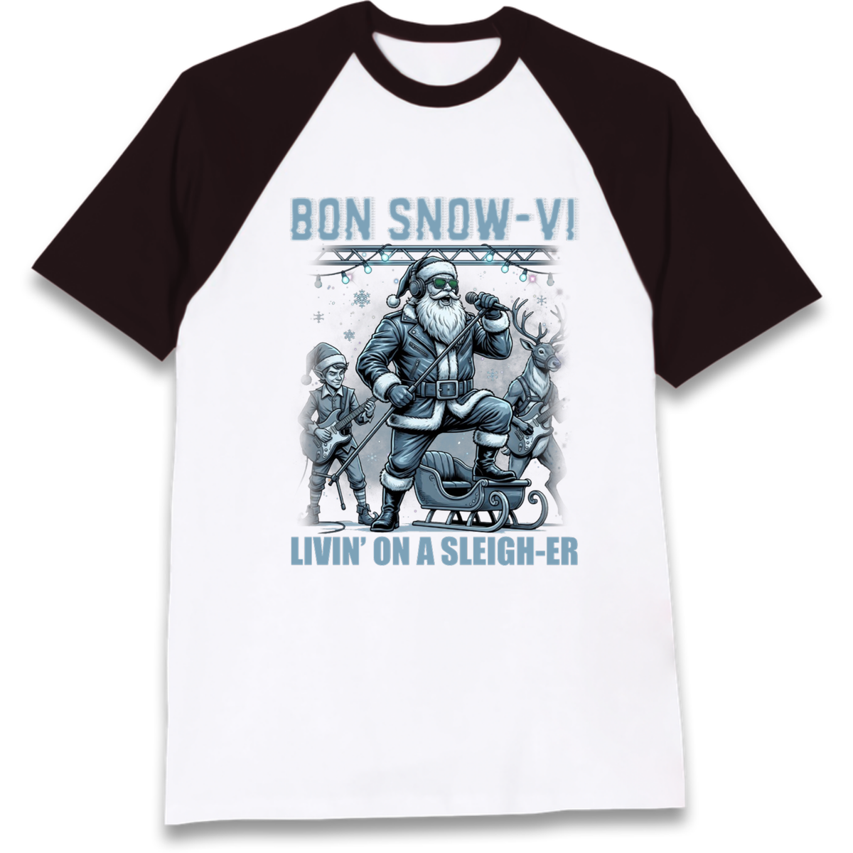 Christmas jumper Raglan T-Shirt