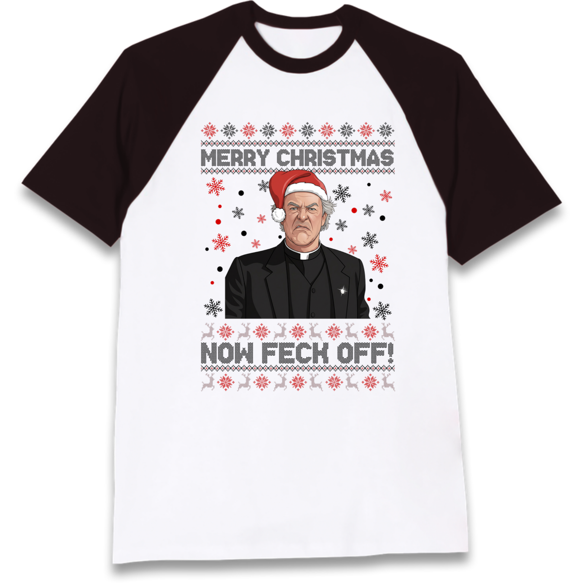 Christmas jumper Raglan T-Shirt