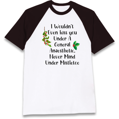 Cheeky Festive Slogan Raglan T-Shirt