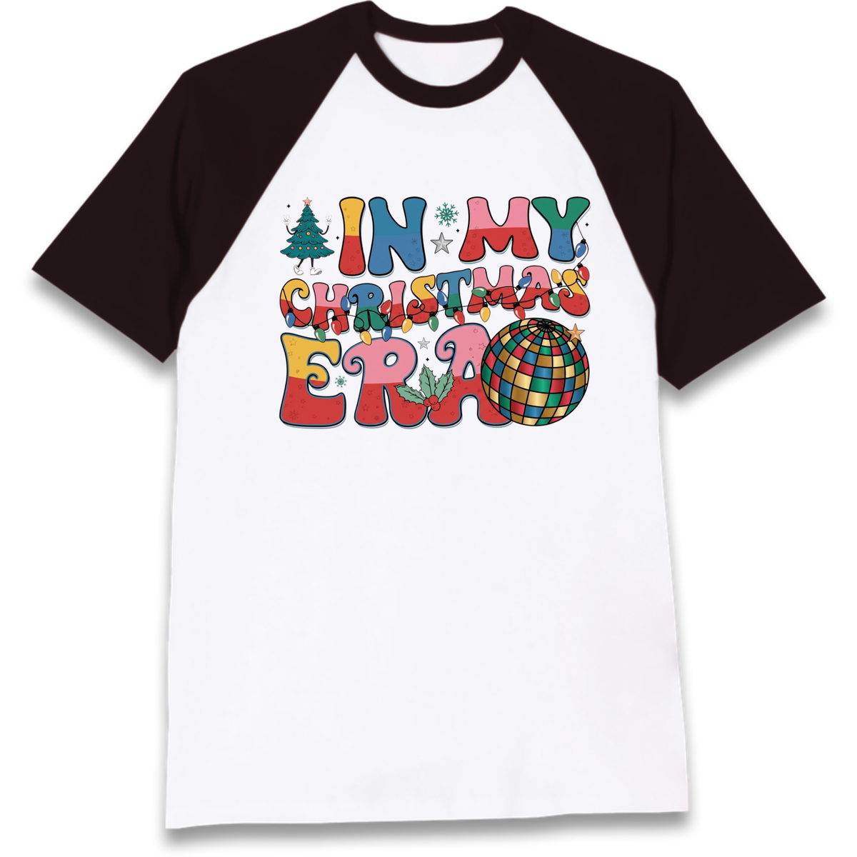 In My Christmas Era Raglan T-Shirt
