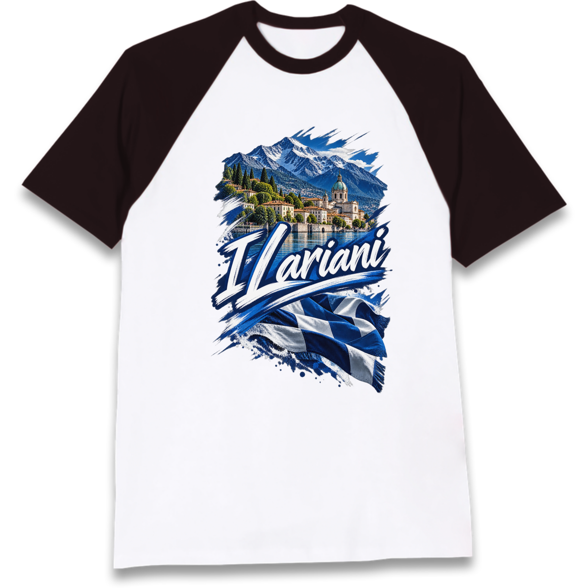 Como Football Raglan T-Shirt