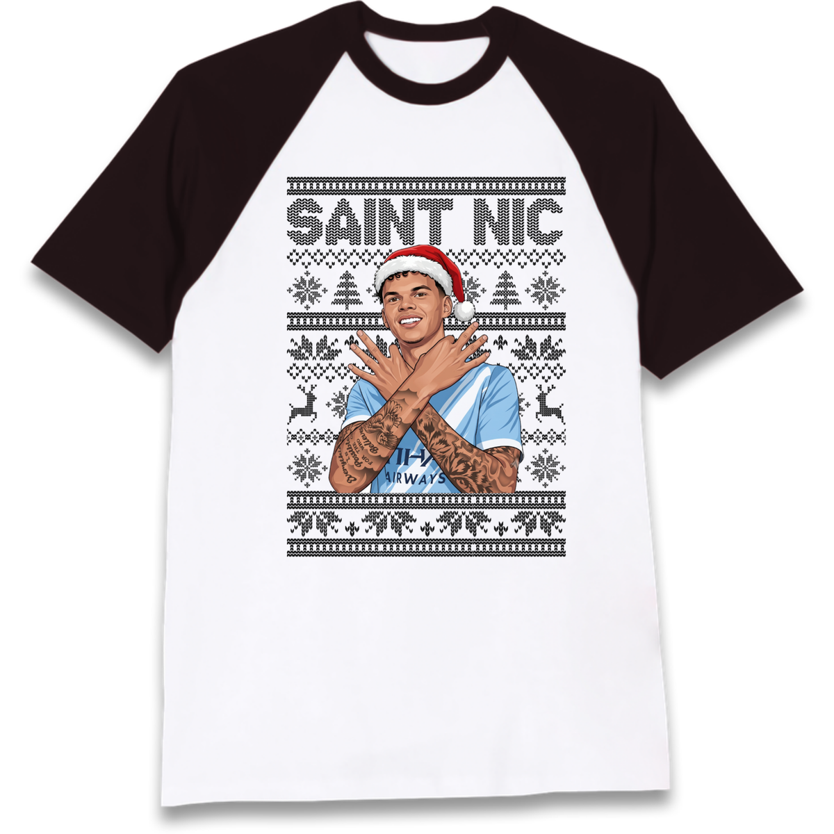 Saint Nic Raglan T-Shirt