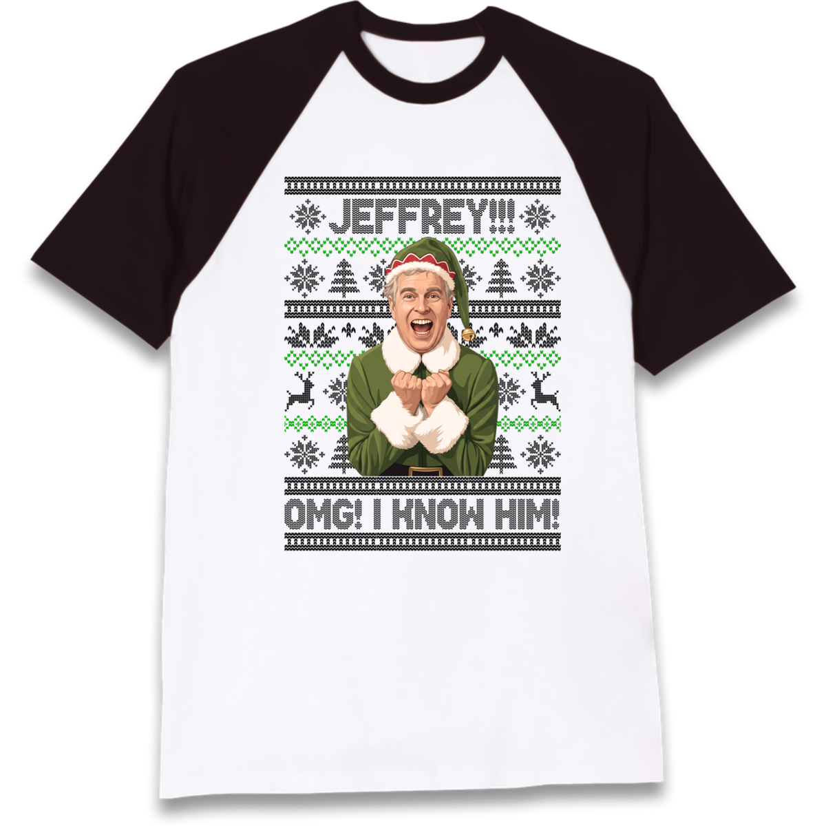 Jeffery Epstein Raglan T-Shirt