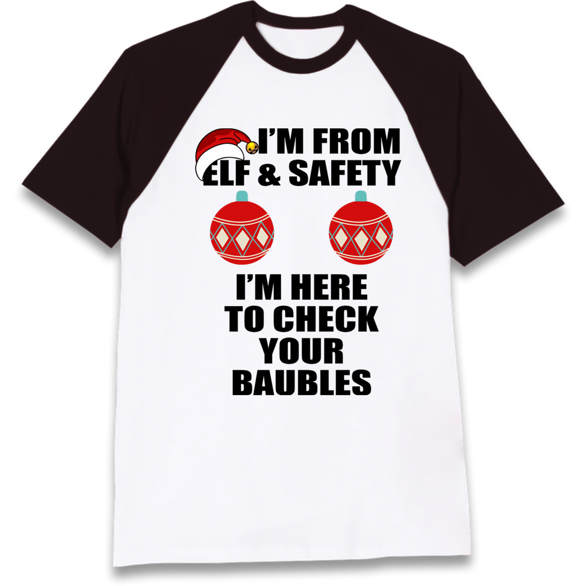Christmas jumper Raglan T-Shirt