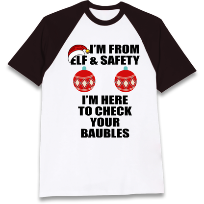 Christmas jumper Raglan T-Shirt