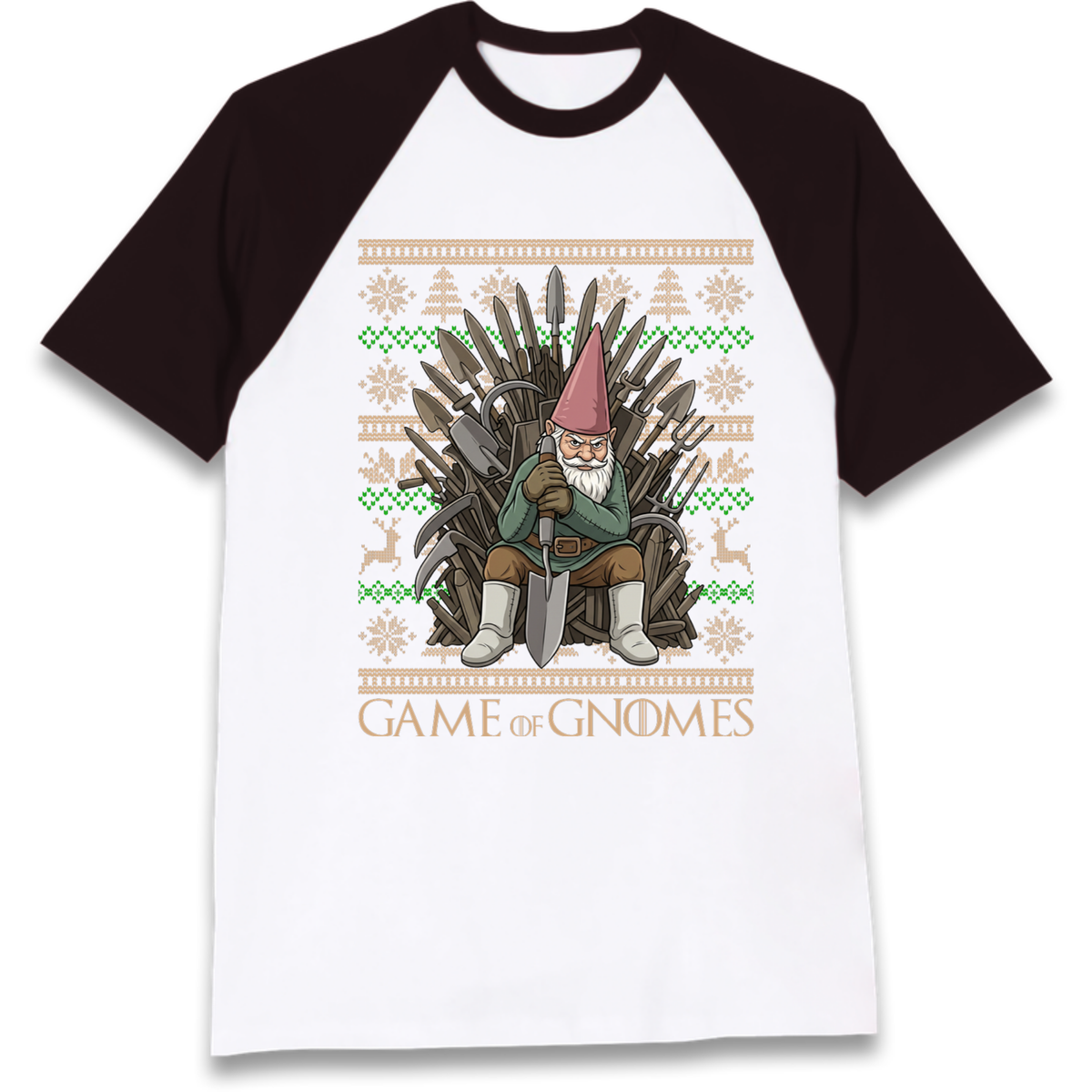Christmas jumper Raglan T-Shirt