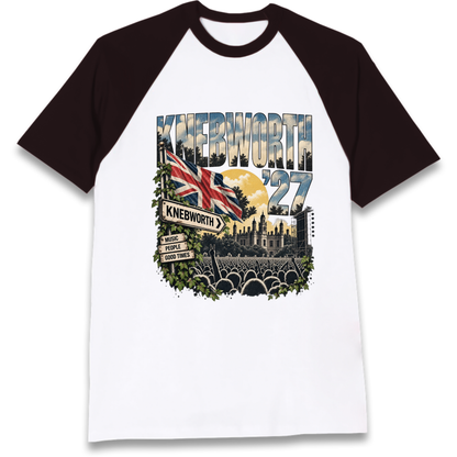 Oasis Knebworth Live '27 Raglan T-Shirt