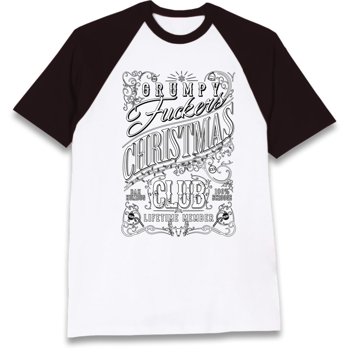 Christmas jumper Raglan T-Shirt