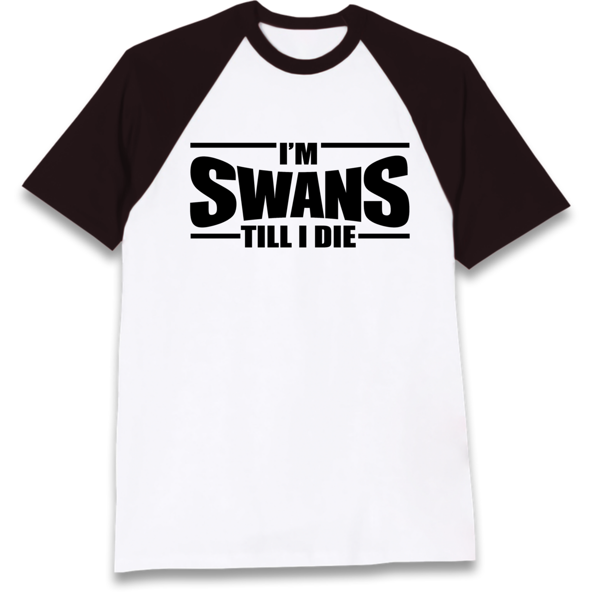 Swansea City Football Raglan T-Shirt