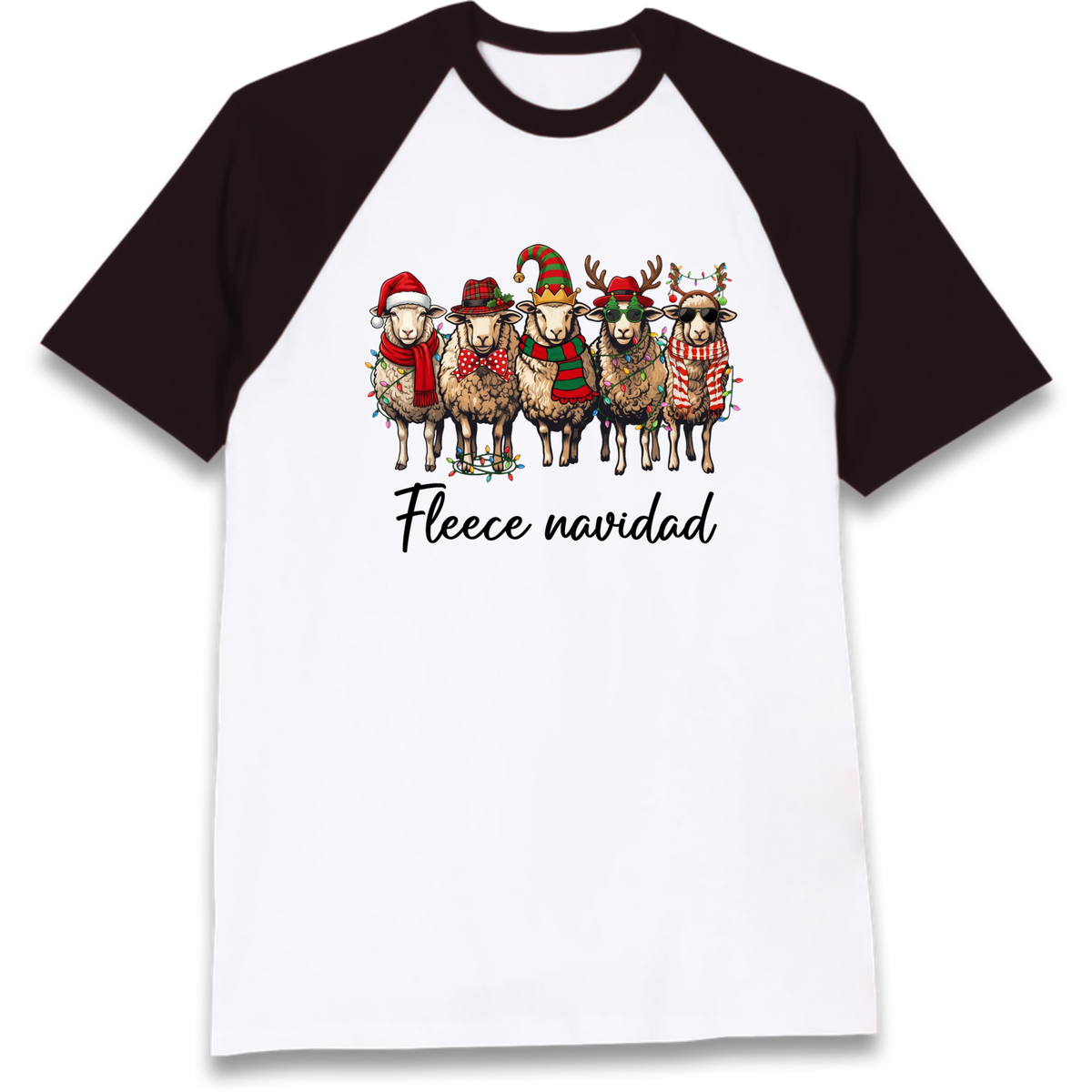 Christmas jumper Raglan T-Shirt