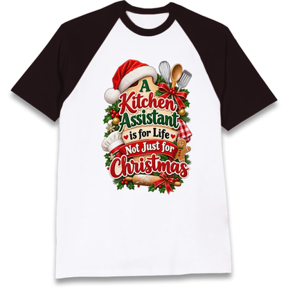 Kitchen Assistant Raglan T-Shirt