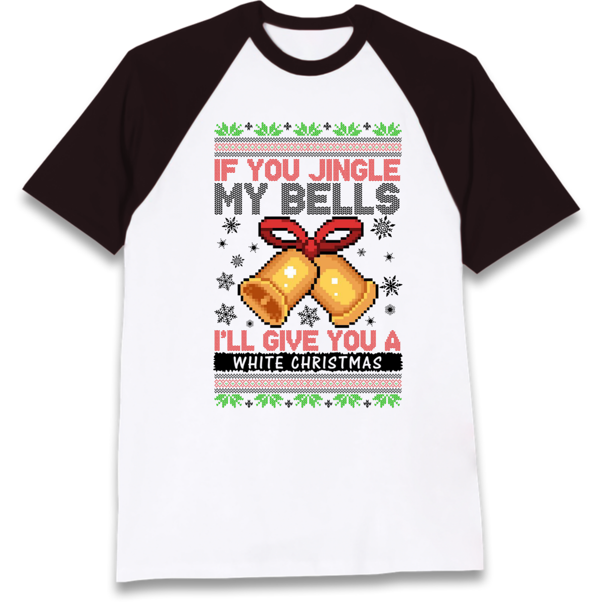 Bell Slogan Clothing Raglan T-Shirt