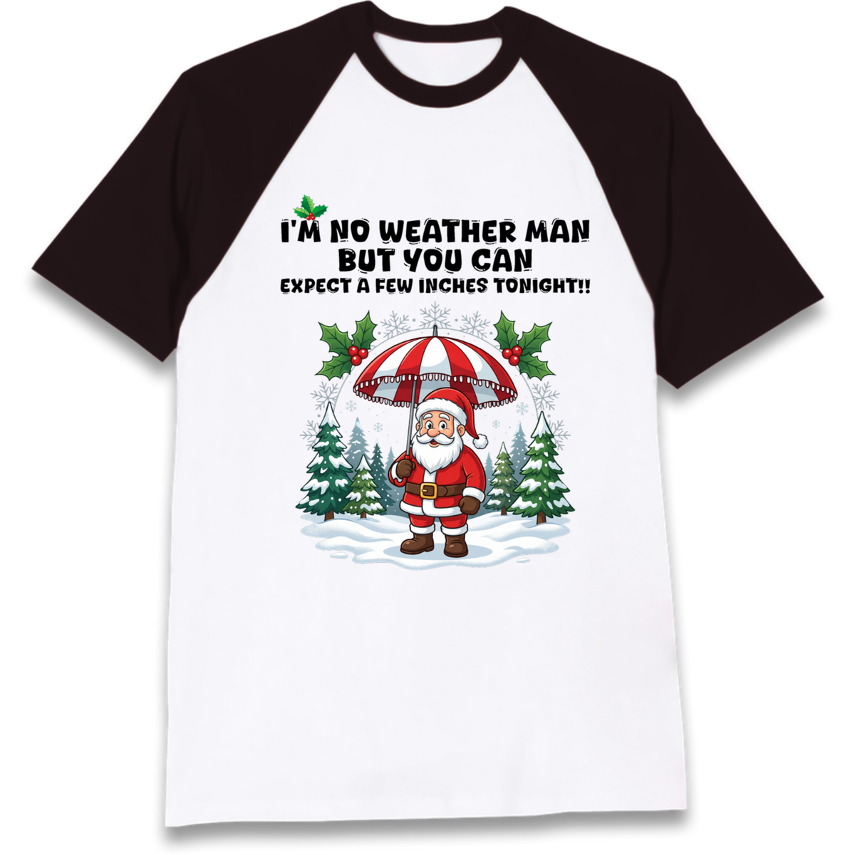 Christmas jumper Raglan T-Shirt