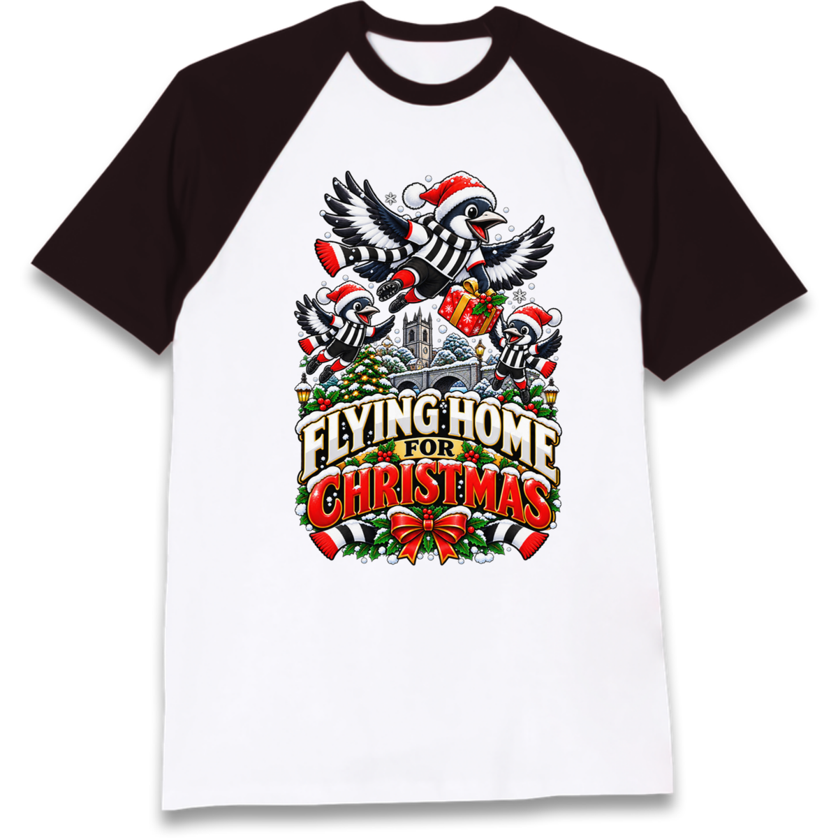 Maidenhead Christmas Raglan T-Shirt