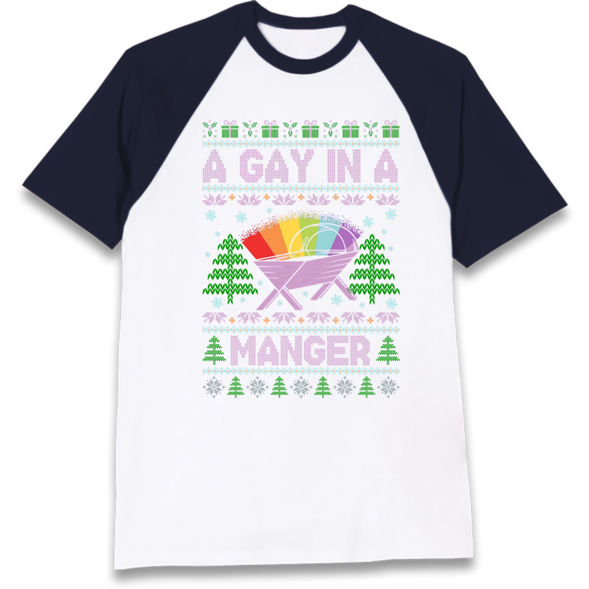 Pride Holiday Clothing Raglan T-Shirt