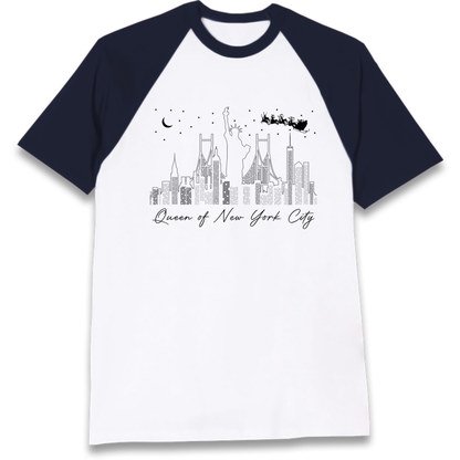 Queen Of New York City Raglan T-Shirt