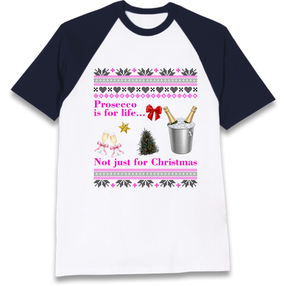 Prosecco Gift Top Raglan T-Shirt