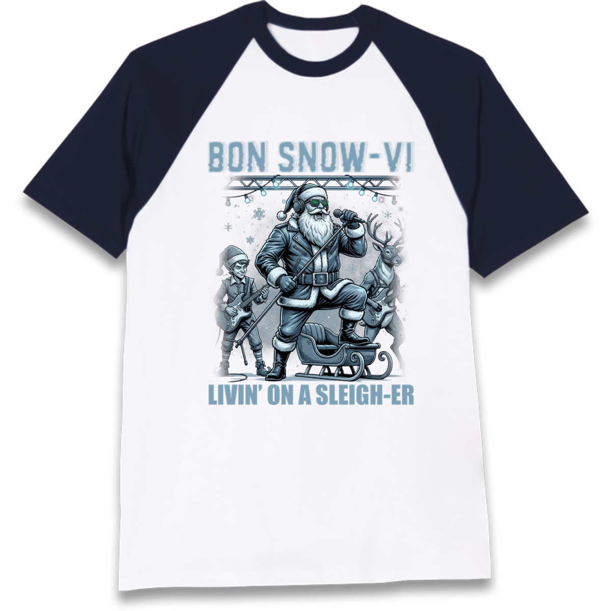 Christmas jumper Raglan T-Shirt