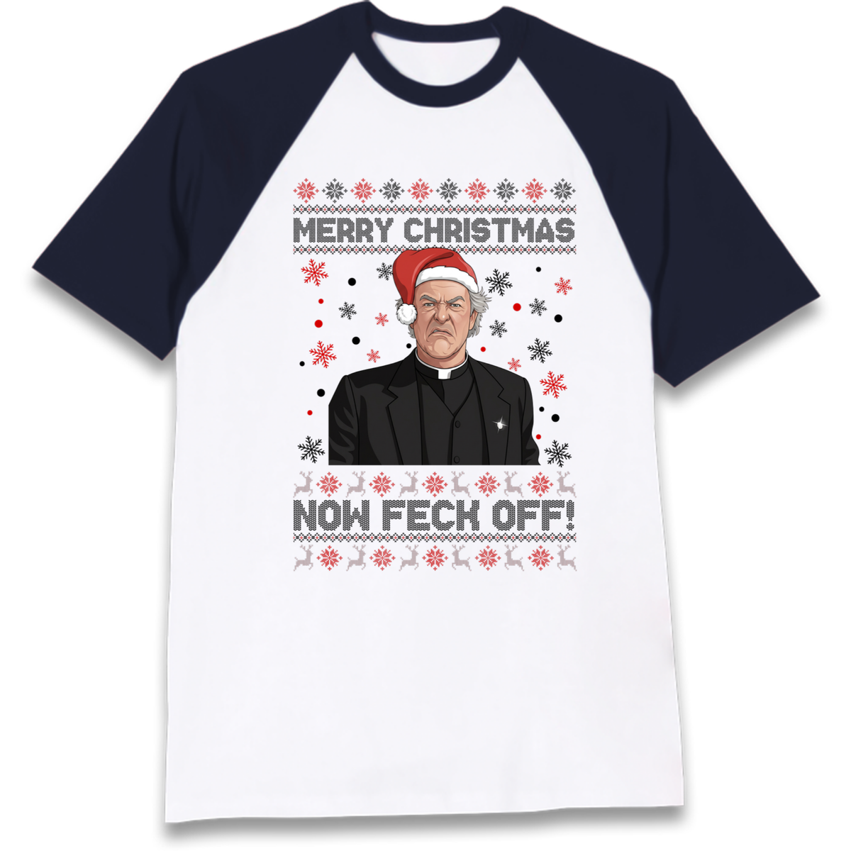 Christmas jumper Raglan T-Shirt
