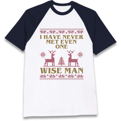 Retro Festive Graphic Raglan T-Shirt