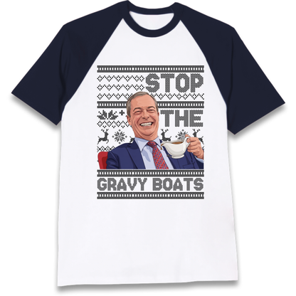 Satirical Festive Top Raglan T-Shirt