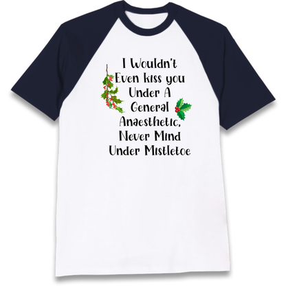 Cheeky Festive Slogan Raglan T-Shirt