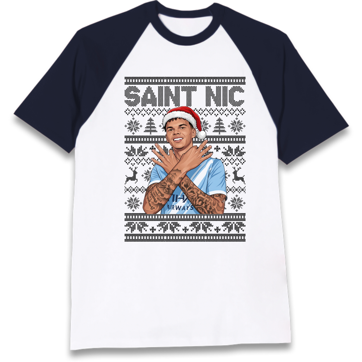 Saint Nic Raglan T-Shirt