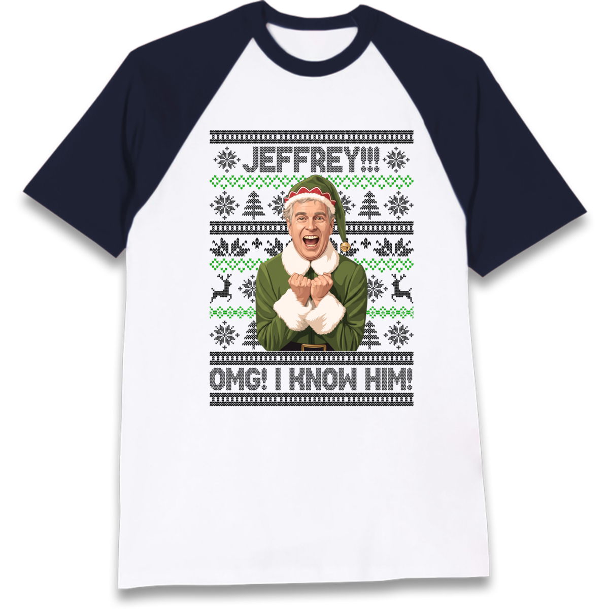 Jeffery Epstein Raglan T-Shirt