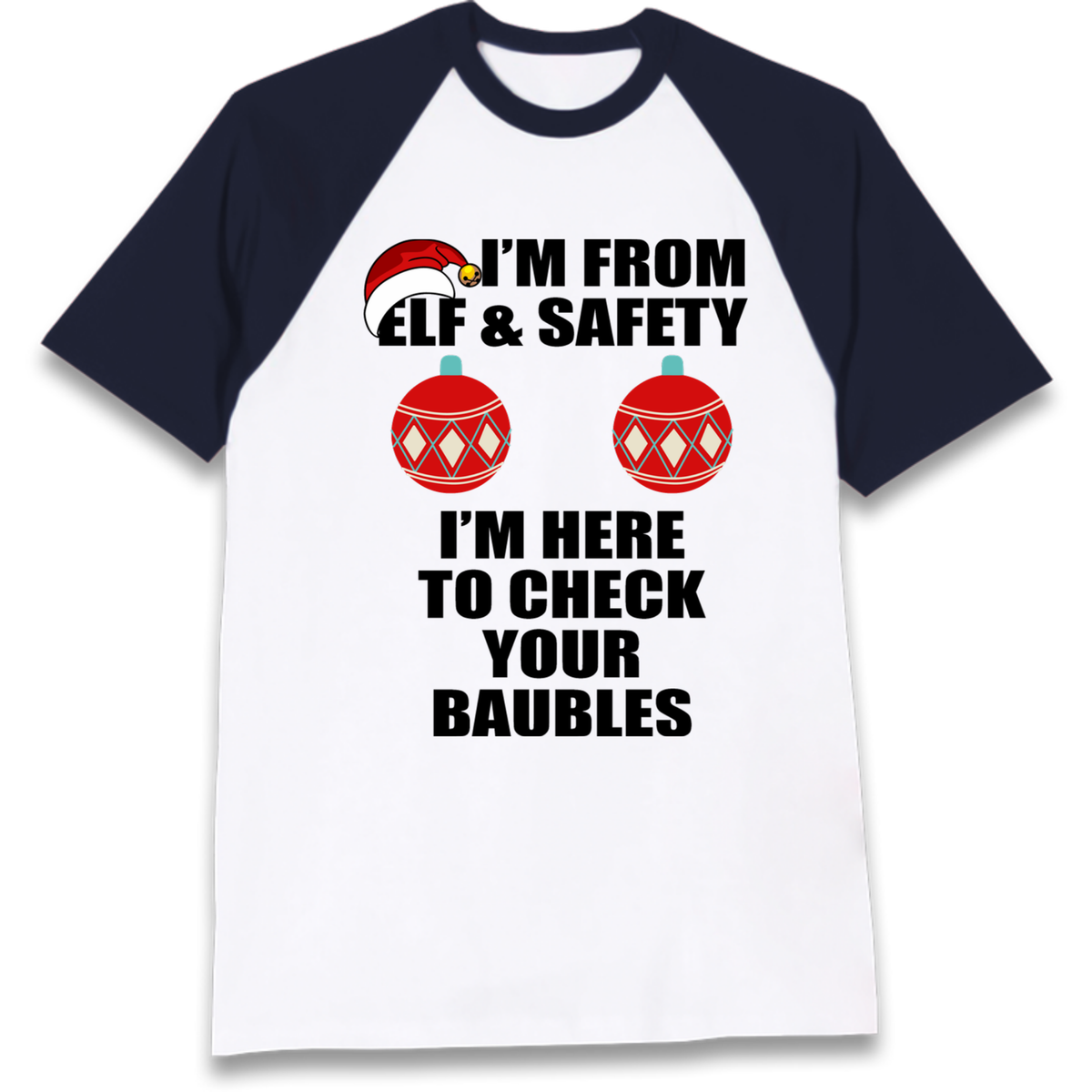 Christmas jumper Raglan T-Shirt