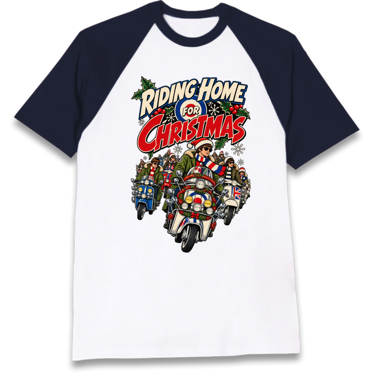 MOD Christmas Raglan T-Shirt
