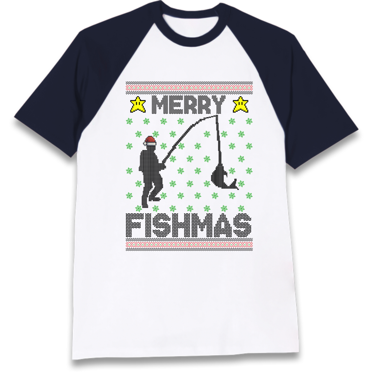 Christmas jumper Raglan T-Shirt
