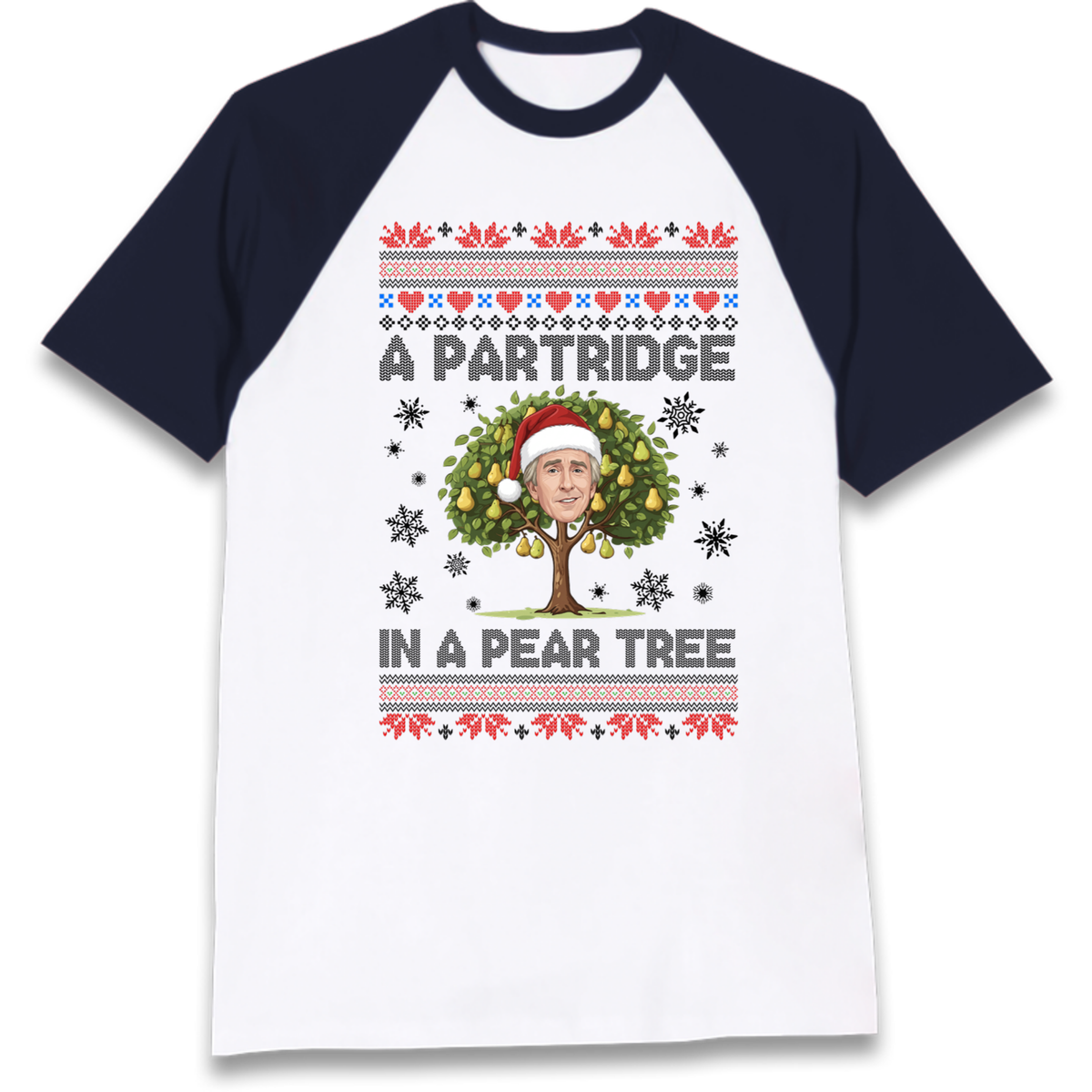 Christmas jumper Raglan T-Shirt