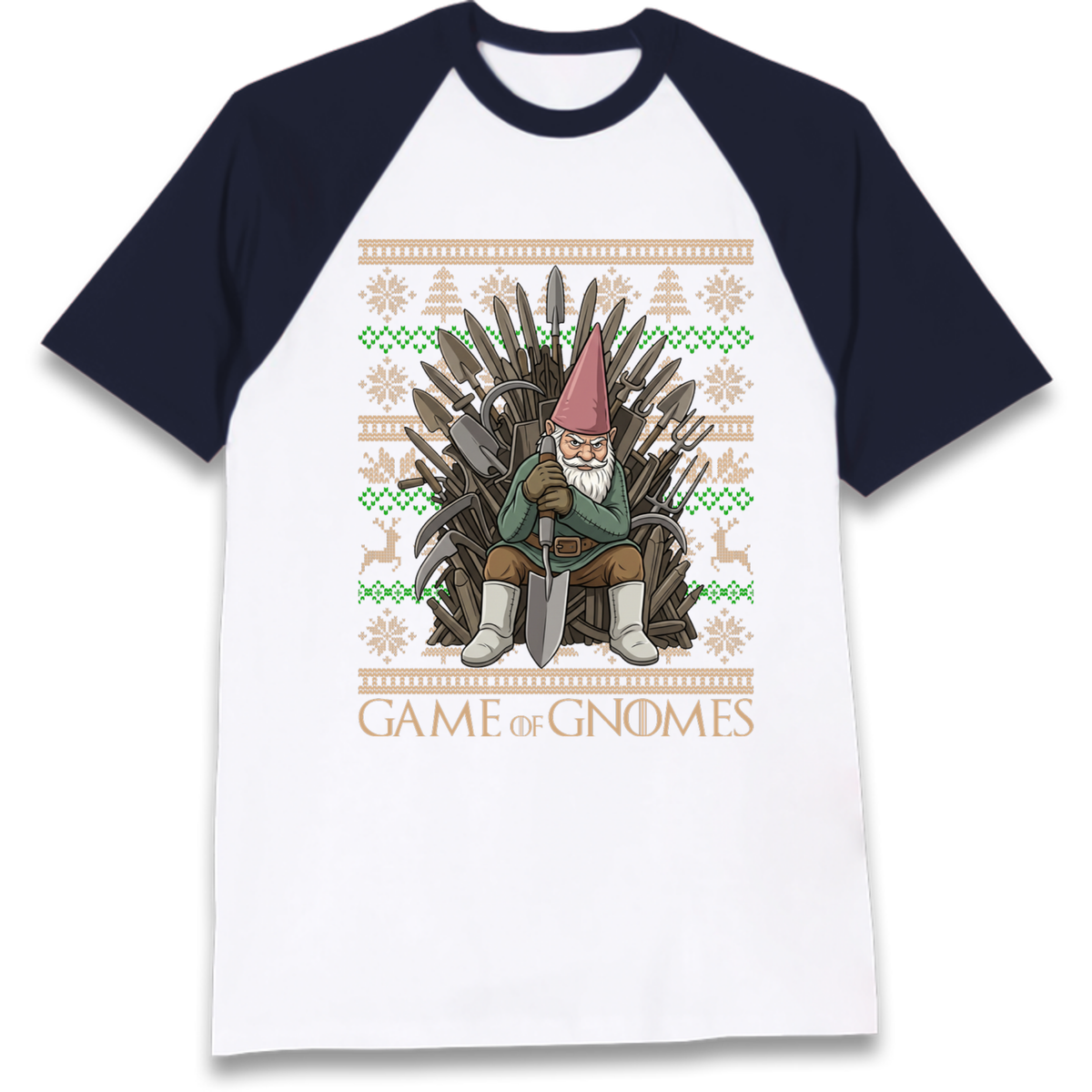 Christmas jumper Raglan T-Shirt
