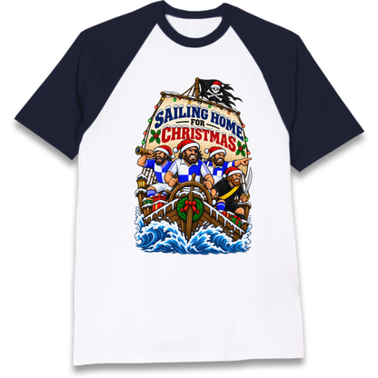 Bristol Rovers Christmas Raglan T-Shirt