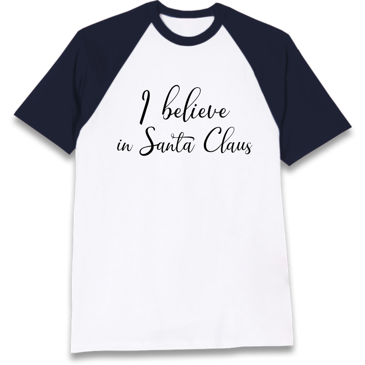 Santa Faith Gift Raglan T-Shirt