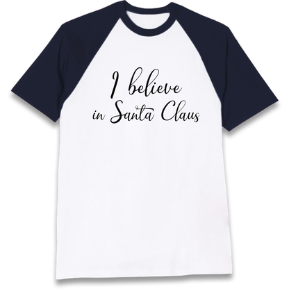 Santa Faith Gift Raglan T-Shirt