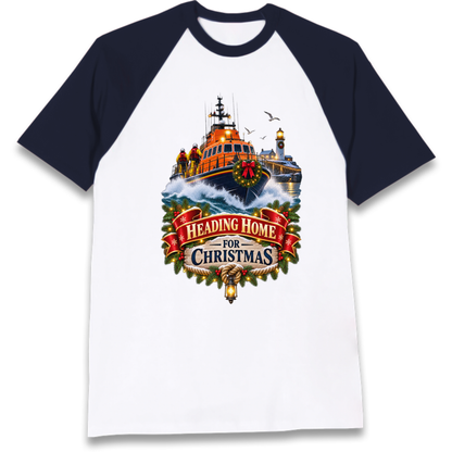 RNLI Christmas Raglan T-Shirt