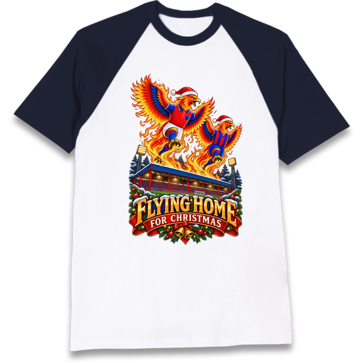 Aldershot Christmas Raglan T-Shirt