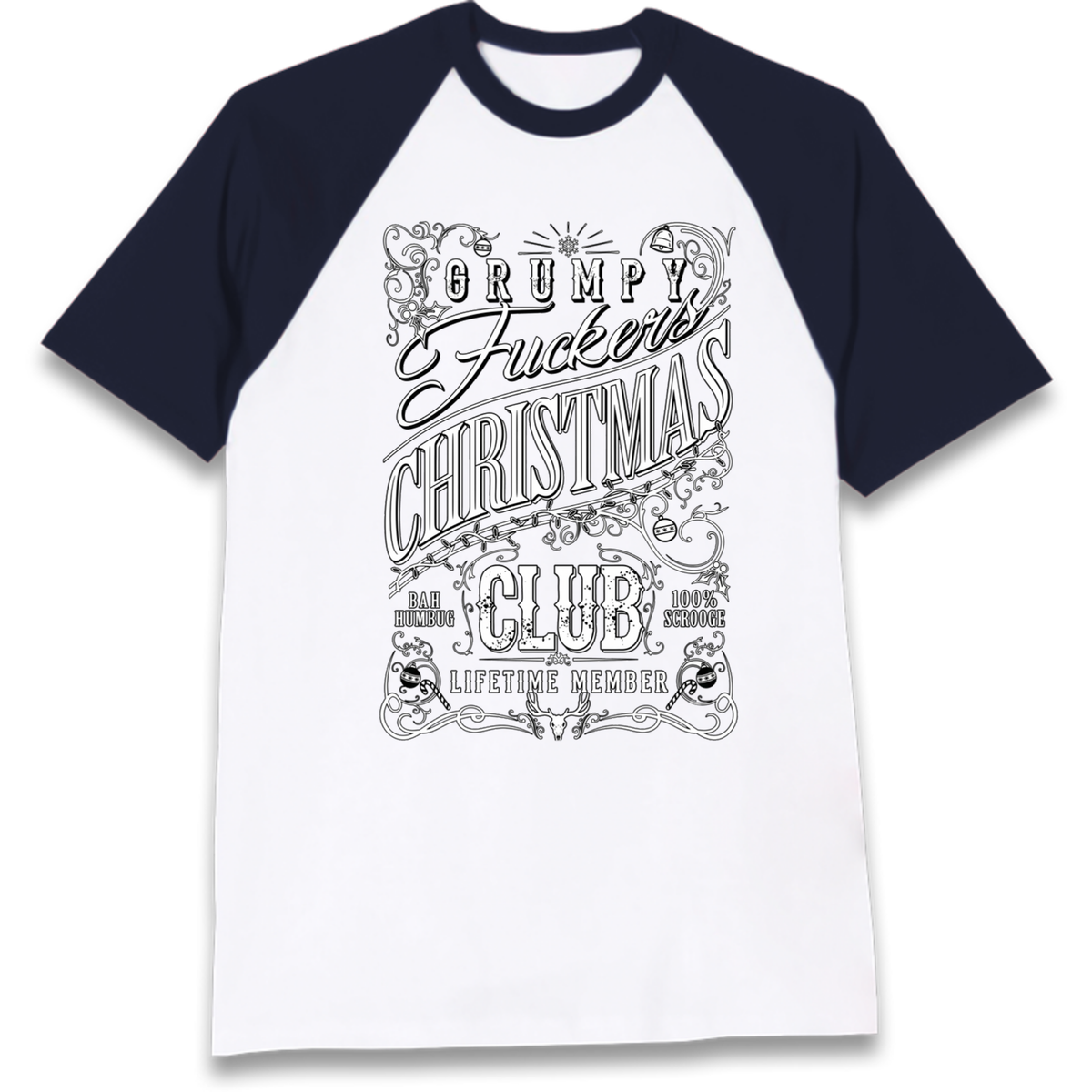 Christmas jumper Raglan T-Shirt