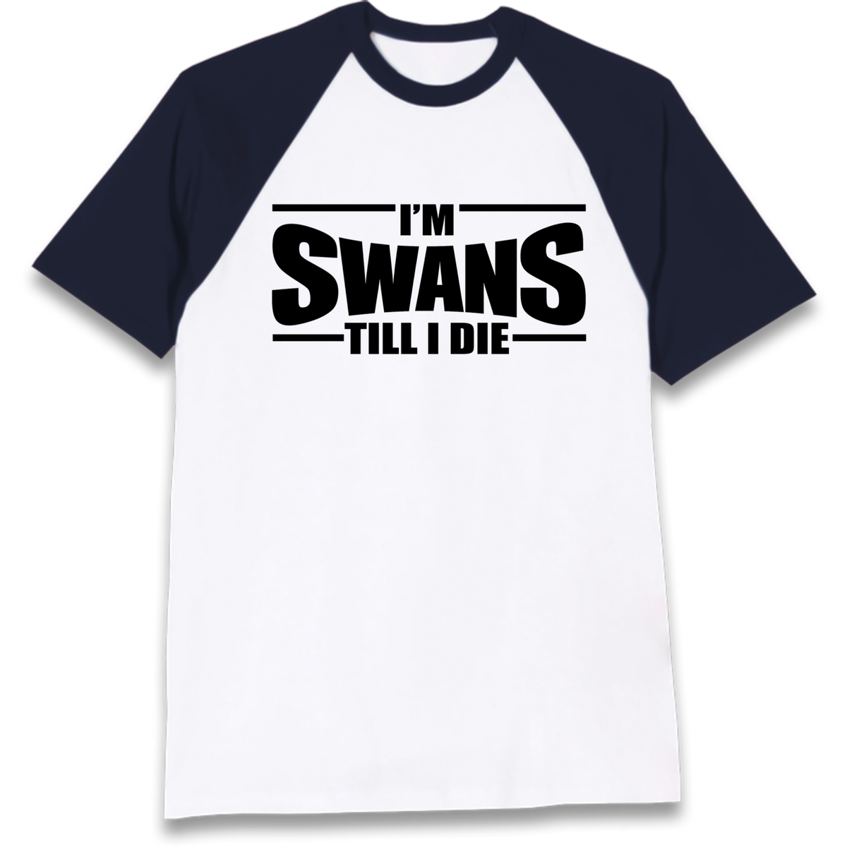 Swansea City Football Raglan T-Shirt
