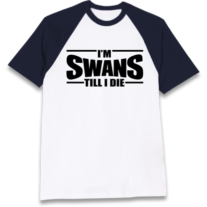 Swansea City Football Raglan T-Shirt