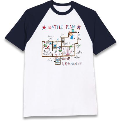 home alone battle plan Raglan T-Shirt